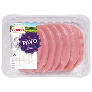 COREN Bandeja de filetes de pechuga de pavo