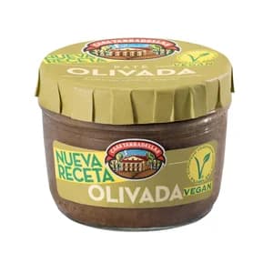 CASA TARRADELLAS Paté de aceitunas negras (olivada) frasco de 125 g.