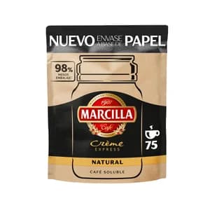 MARCILLA Café soluble natural creme express 150 g.