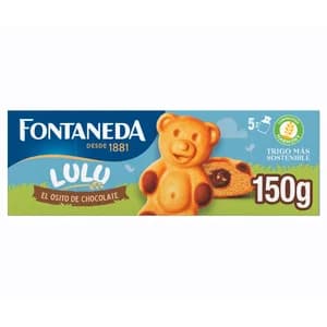 FONTANEDA Bizcochitos Osito Lulu Chocolate 30 g. 5 uds.