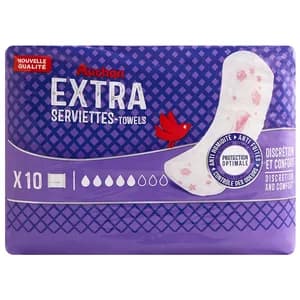 PRODUCTO ALCAMPO Compresa de incontinencia para mujeres, con pérdidas moderadas a severas 10 uds.