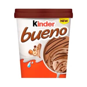 KINDER Bueno Tarrina de helado de avellana con trocitos de galleta de chocolate con leche 455 ml.