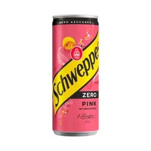 SCHWEPPES PINK ZERO 3Tónica lata 33 cl.