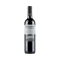 MONASTERIO DE LAS VIÑAS Vino tinto crianza con D.O.P Cariñena botella 75 cl.
