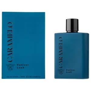 CARAMELO Vetiver lush Eau de toilette (agua de colonia) para hombre 100 ml.