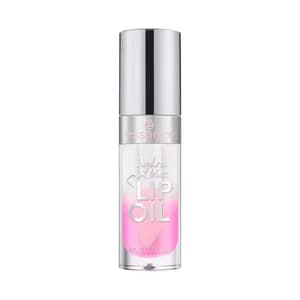 ESSENCE Hydra kiss tono 01 Kiss from a rose Aceite de labios nutritivo, con color y acabado brillante.