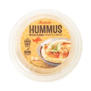 AUCHAN Hummus receta clásica 240 g Producto Alcampo.