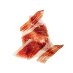 AUCHAN COLLECTION Centro jamón de cebo ibérico 50% raza ibérica Producto Alcampo Gourmet. - Loncha fina 1 mm