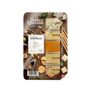 TGT Surtido de quesos de importación TGT 250 g.