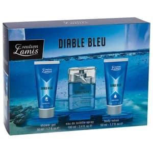 CREATIONS LAMIS Diable bleu Estuche de colonia para hombre.