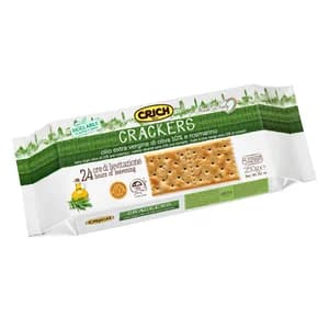 CRICH Crackers con aceite de oliva virgen extra y romero 250 g.