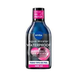 NIVEA Agua micelar desmaquillante bifásica para rostro y ojos NIVEA Micell air 400 ml.