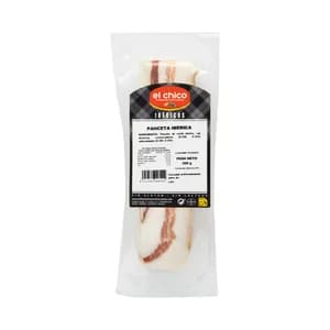 EL CHICO Ibéricos Panceta de cerdo ibérico, envasada al vacio 300 g.