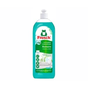 FROSCH Detergente lavavajillas a mano concentrado romero 750 ml.