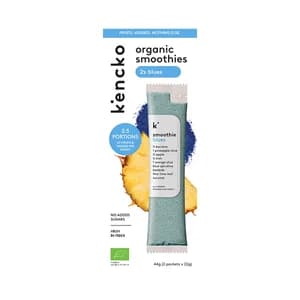 KENCKO Smoothie blues Preparado para batido de frutas ecológicas y espirulina azul 2 x 22 g.