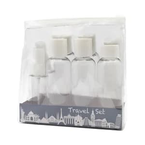 BECASAN NATURE Set de viaje con 3 botellas de plástico de 100 ml y un pulverizador de 50 ml. BECASAN NATURE.