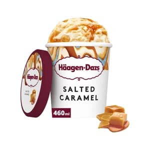 HÄAGEN-DAZS Tarrina de helado de caramelo con un toque de sal 460 ml.