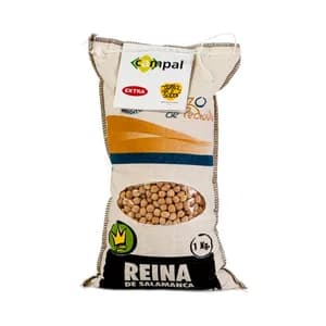 REINA DE SALAMANCA Garbanzos Pedrosillanos. Marca de Garantía Garbanzo de Pedrosillo REINA DE SALAMANCA 1 kg.