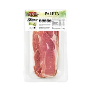 Paleta curada (100% Duroc), cortada en lonchas AIRESANO 50 g.
