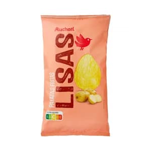 PRODUCTO ALCAMPO Patatas fritas lisas bolsa de 350 g.
