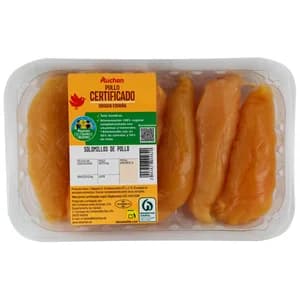 ALCAMPO CULTIVAMOS LO BUENO Solomillos de pollo certificado Bandeja.