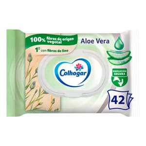 COLHOGAR Papel higiénico húmedo 42 uds.