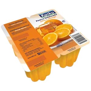 KAIKU Postre gelificado con sabor a naranja KAIKU 4 x 100 g.