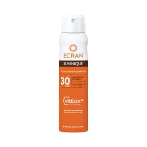 ECRAN Sunnique Protector solar en spray con textura bruma y FPS 30 (alta) 75 ml.
