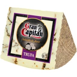 GRAN CAPITÁN Queso mezcla curado con trufa 200 g.