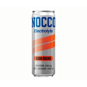 NOCCO Bebida electrolyte blood orange 355 ml.
