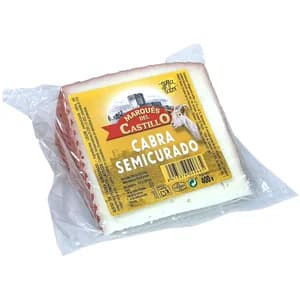 MARQUÉS DEL CASTILLO Queso de cabra semicurado 400 g.