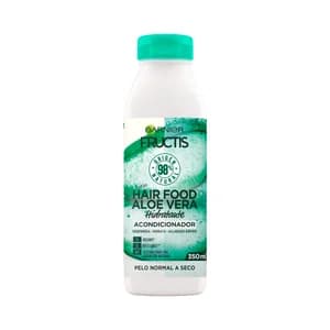 FRUCTIS Acondicionador hidratante con aloe vera, para cabellos normales a secos FRUCTIS Hair food de Garnier 350 ml.