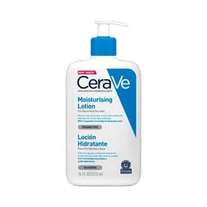CERAVE Loción hidratante sin perfume, para pieles secas a muy secas 473 ml.