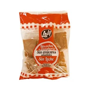 LALY Bizcochos de zanahoria sin azúcares añadidos y sin lactosa 450 g.