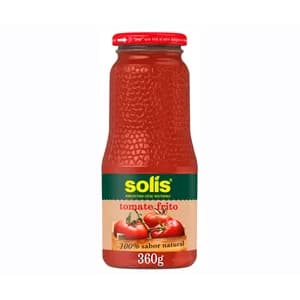 SOLÍS Tomate frito frasco de 360 g.