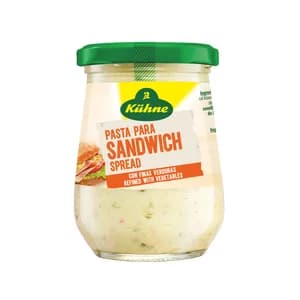 KÜHNE Salsa para sándwich frasco de 250 ml.