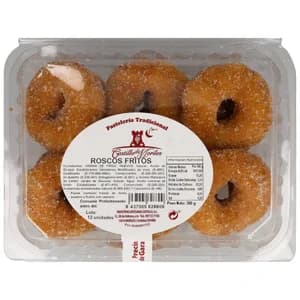 CASTILLO DE MORILES Roscos fritos con azúcar 12 uds. 300 g.