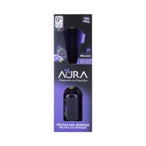 AURA Ambientador de varillas con aroma a frutas AURA 50 ml..