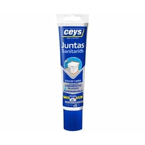 Sellador de juntas blanco, especial azulejos y sanitarios, CEYS, 125ml.