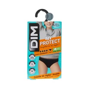 DIM My protect Braguita menstrual lavable para flujo abundante talla 12.