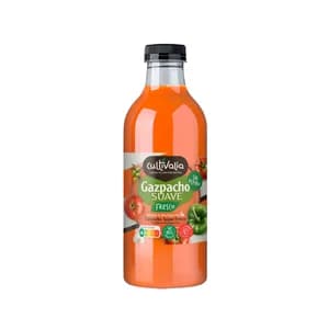 CULTIVALIA Gazpacho fresco suave con AOVE y sin pepino 1 l.