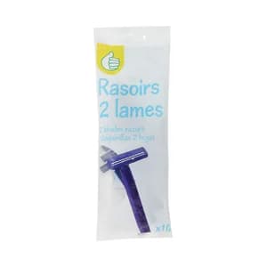 PRODUCTO ECONÓMICO ALCAMPO Maquinilla de afeitar desechable con cabezal de 2 hojas 10 uds.