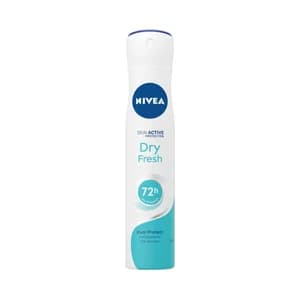 NIVEA Dry fresh Desodorante en spray para mujer con protección dual 200 ml.