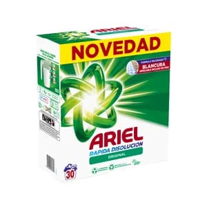 ARIEL Detergente en polvo 30 DS.