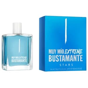 BUSTAMANTE Muy mío extreme Eau de toilette (agua de colonia) para hombre con vaporizador en spray 100 ml.