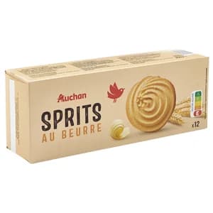 PRODUCTO ALCAMPO Galletas sprits de mantequilla 250 g.