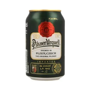 PILSNER URQUELL Cerveza lata de 33 cl.