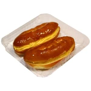 Brioche relleno de crema 2 uds.