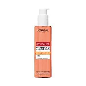 Limpiador purificador en espuma, con vitamina C y ácido salicílico L´ORÉAL PARIS Revitalift 150 ml.
