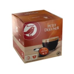 PRODUCTO ALCAMPO Café en cápsulas Largo I6, 16 uds.